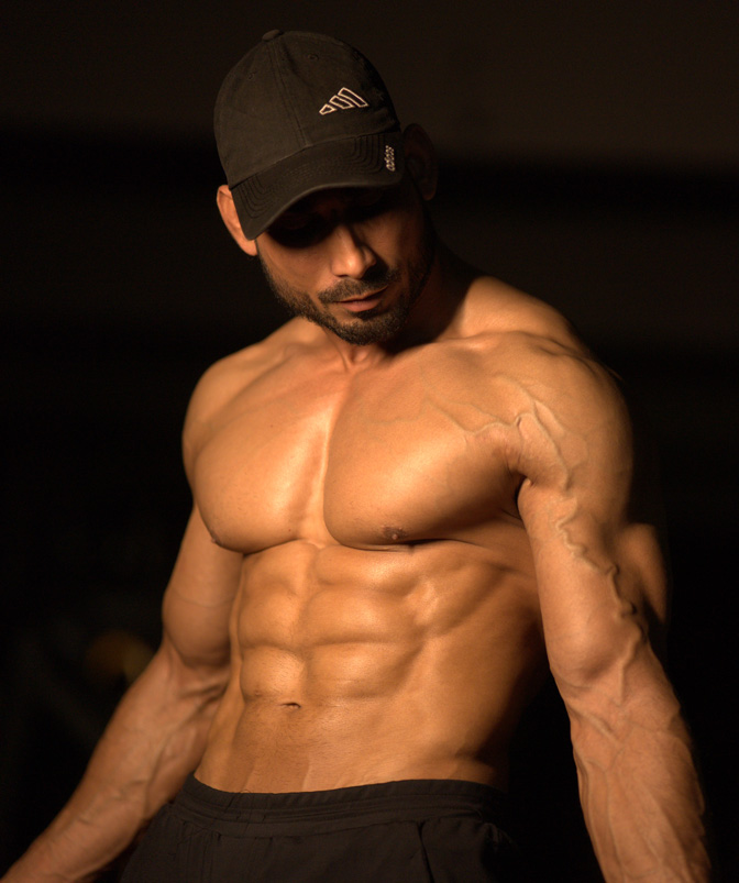 Personal training session at Olympia